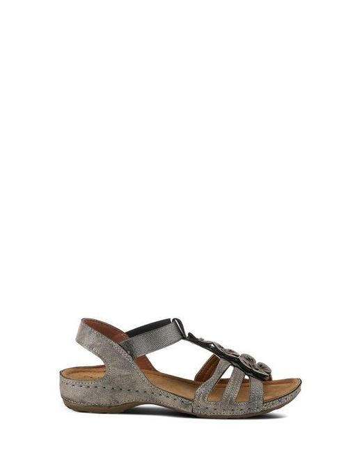 Flexus by Spring Step Brown Adede Cage Sandal
