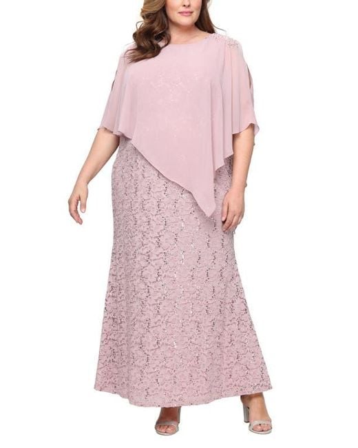 pale blue lace maxi dress SAU LEE Moira Lace Maxi Dress, Sky Blue main image 1