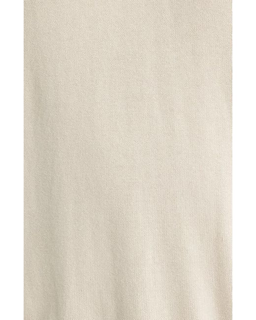 Alex Crane Natural Feather Organic Cotton Polo Sweater for men