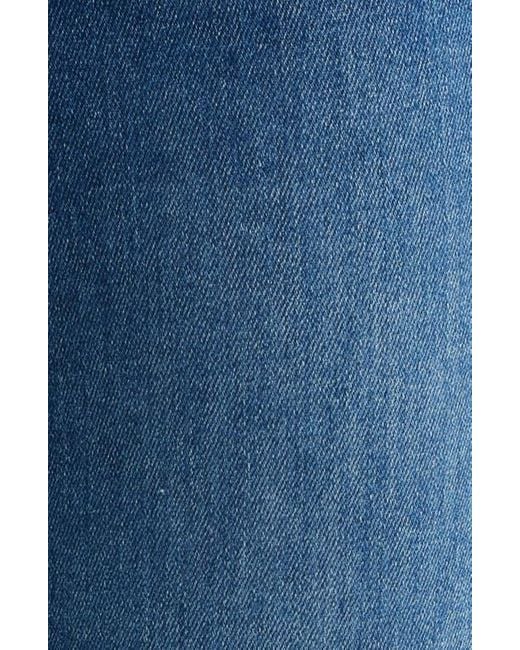 FRAME Blue The Icon High Waist Flare Jeans