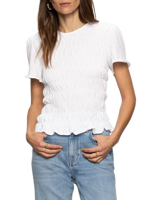 (取寄) サンクチュアリ レディース ベター トゥギャザー スモック トップ Sanctuary women Better Together Smocked Top White Sanctuary Better Together Smocked Top in White | Lyst