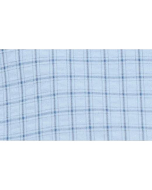 Mango Blue Checked Shirt