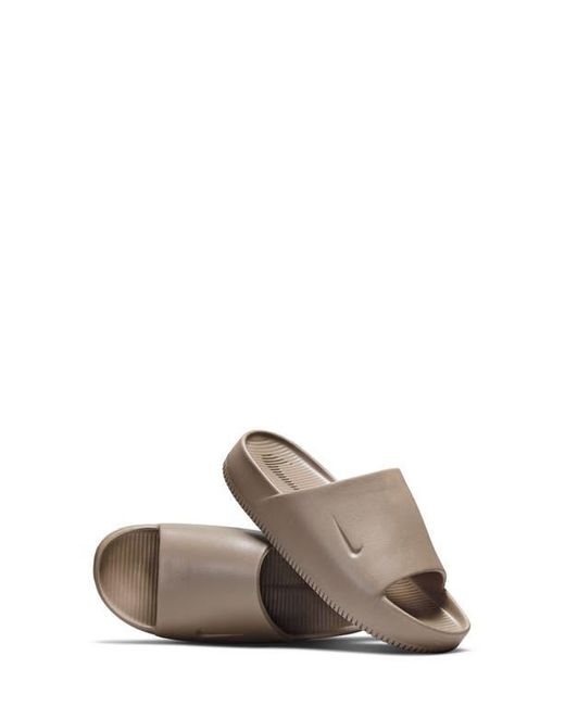 Nike Brown Calm Slide Sandal