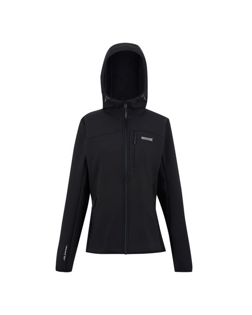 Regatta Black Ossek Soft Shell Jacket