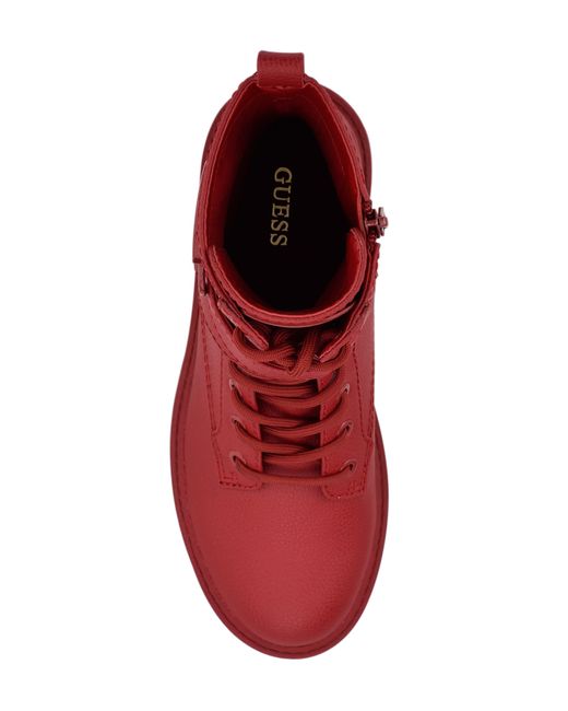 guess women's orana combat boot