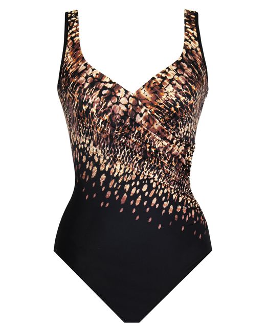 leopard print miraclesuit