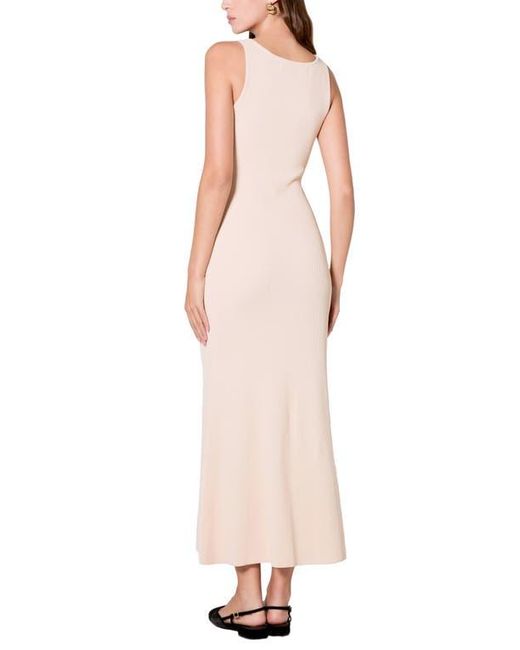 Endless Rose Women's Natural Sweetheart Neck Rib Maxi Dress -  coffeafoods.com