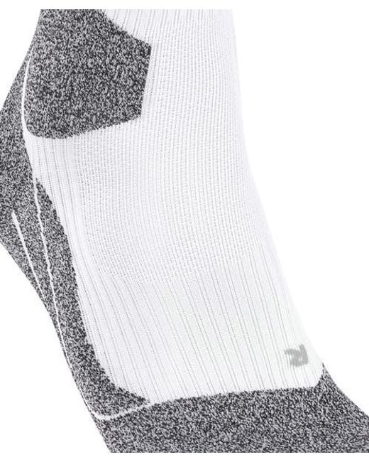 Falke Gray Ru Trail Stabilizing Running Socks