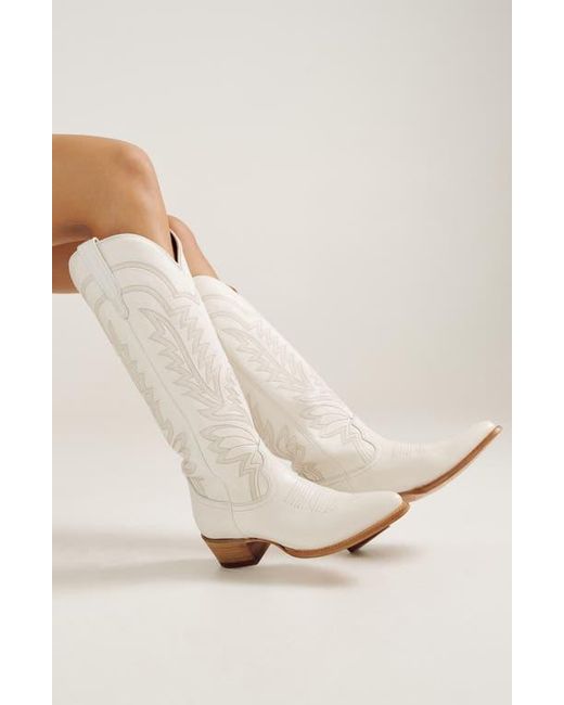Tecovas White The Abby Western Boot