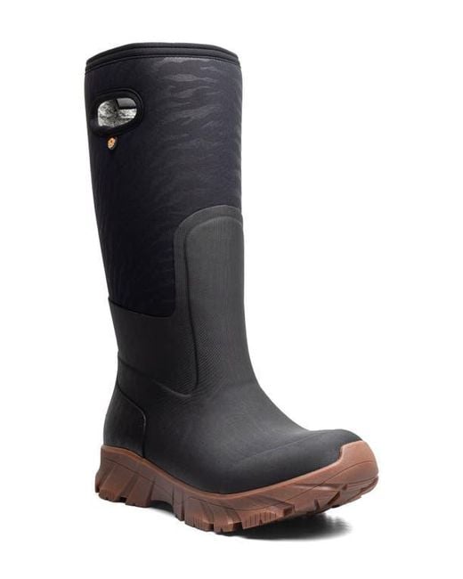 Bogs Black Whiteout Ii Waterproof Boot