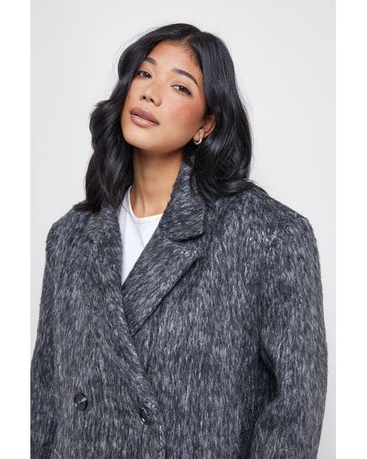Warehouse Blue Structured Shoulder Coat
