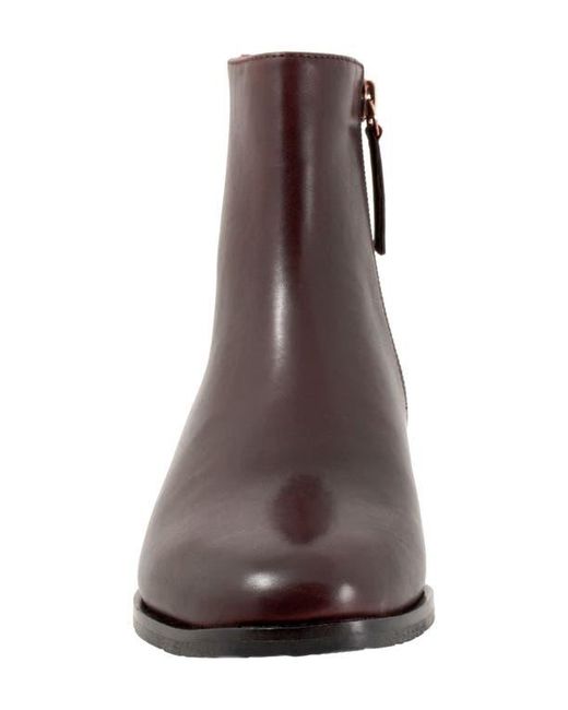 Trotters Brown Ava Bootie