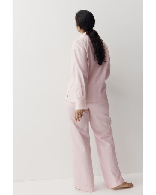 H&M Pink Cotton Satin Pyjamas