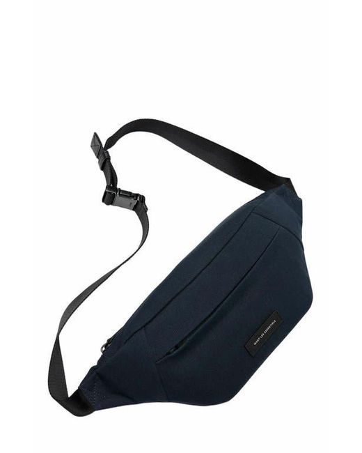 Want Les Essentiels De La Vie Blue Atlin Organic Cotton Canvas Belt Bag for men