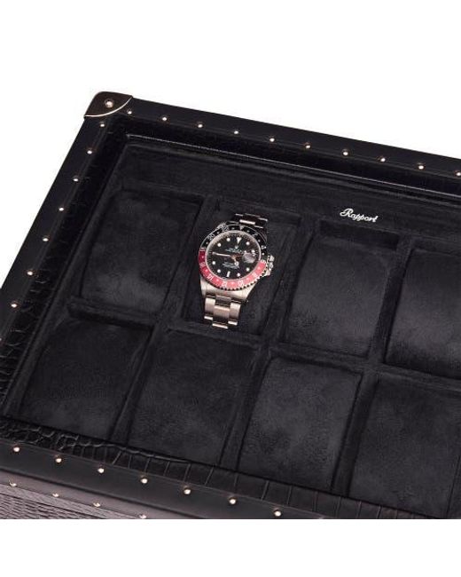Rapport Black Brompton Optic Ten Watch Box for men