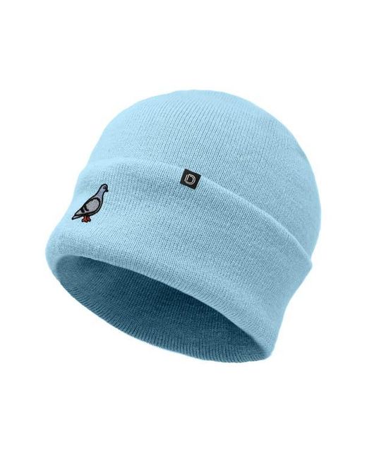 Alix Blue Pigeon Beanie Cap for men