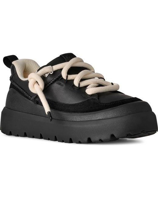 Ugg Black Heritage Utility Sneaker for men