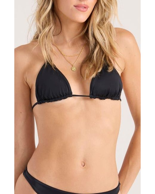 Volcom Black Simply Seamless Bikini Top
