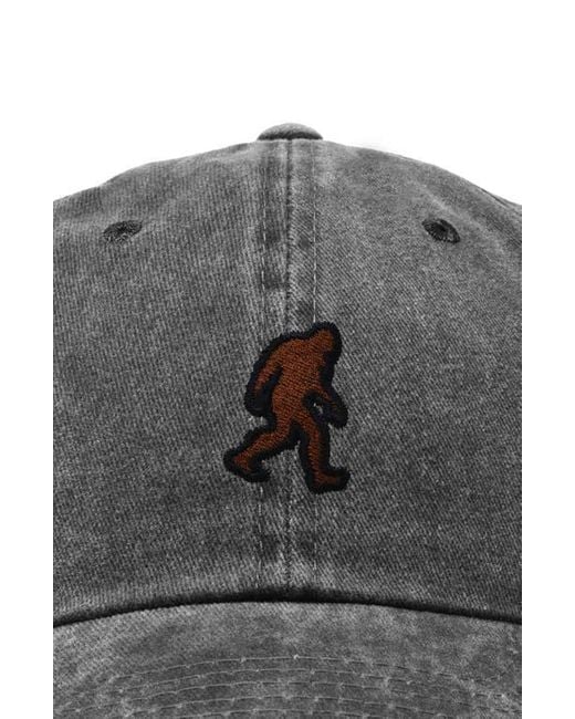 Alix Gray Sasquatch Embroidered Dad Hat for men