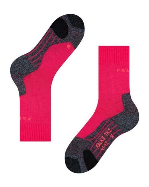 Falke Pink Tk2 Explore Hiking Socks