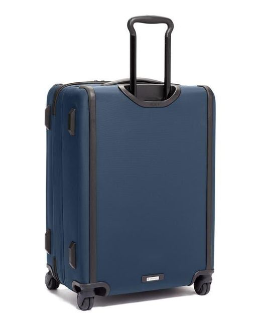 Tumi Blue Alpha 3 Short Trip Expandable Wheeled 26-Inch Packing Case for men