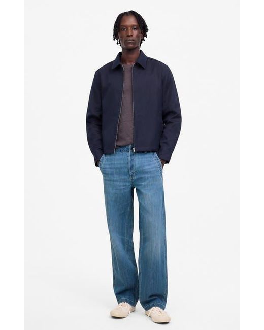 Madewell Blue Patch Pocket Jeans for men