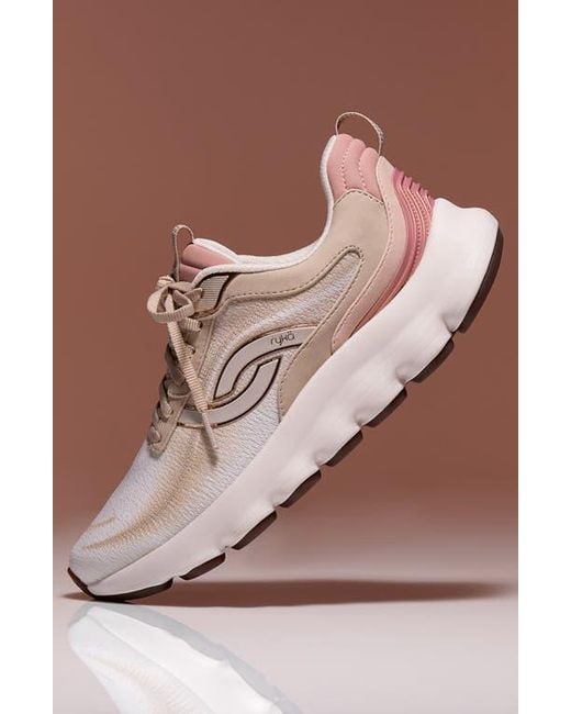 Ryka White Podflow 2 Walking Sneaker