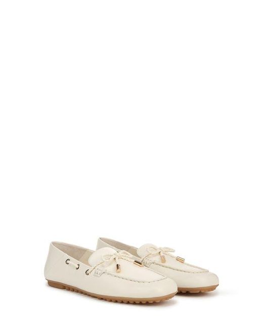 Sarto White Zepher Driving Shoe