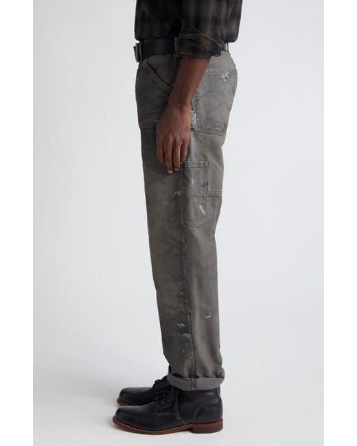 Ralph Lauren Jenkins Engineer Fit Distressed Canvas