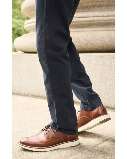 Johnston & Murphy Brown Upton Plain Toe Derby for men