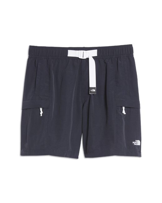 The North Face Class V Belted Swim Trunks in Blue for Men Lyst