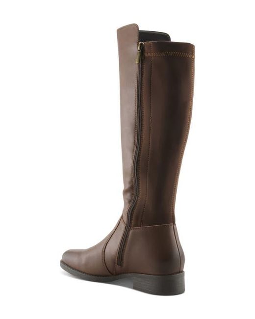 Spring Step Brown Zaya Knee High Boot