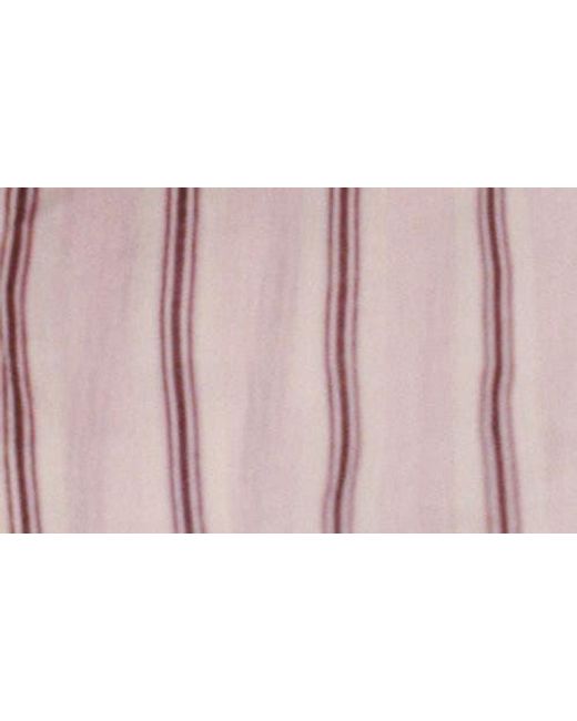 Mango Pink Stripe Button-Up Shirt