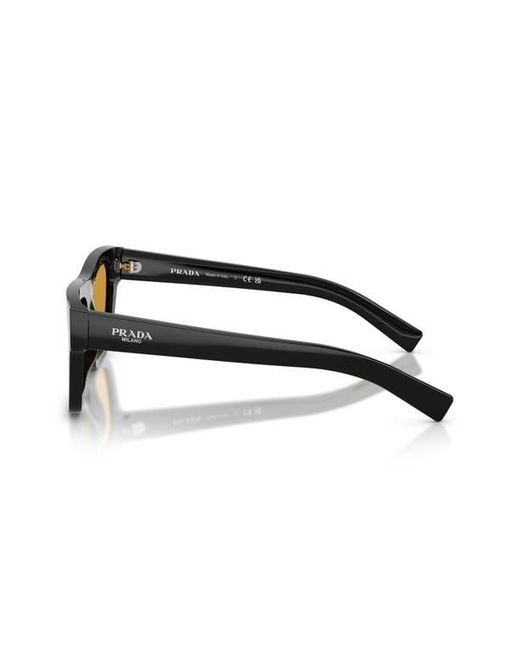 Prada Multicolor 55Mm Rectangular Sunglasses for men