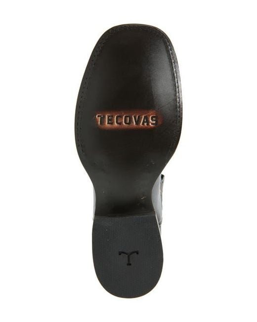Tecovas Black The Doc Boot for men