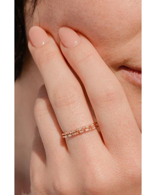 MADE BY MARY White Mama Morse Code Ring
