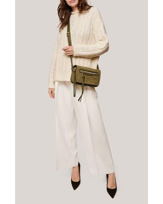 Aimee Kestenberg Stockbridge Suede Corduroy Crossbody in Green Lyst