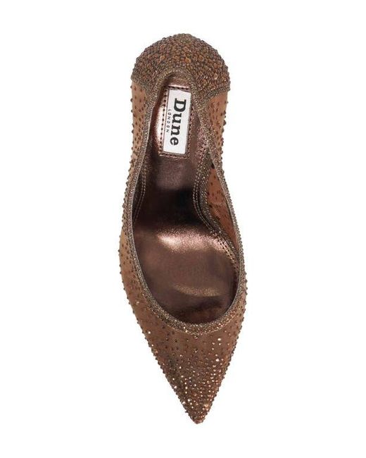 Dune Brown Brightest Pointed Toe Pump