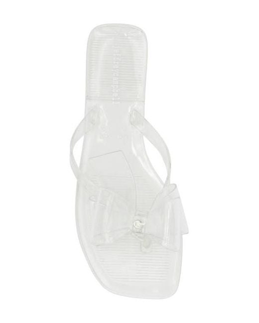 Jeffrey Campbell White Sugary Flip Flop