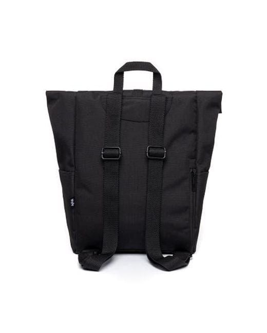 Lefrik Black Roll Mini Backpack