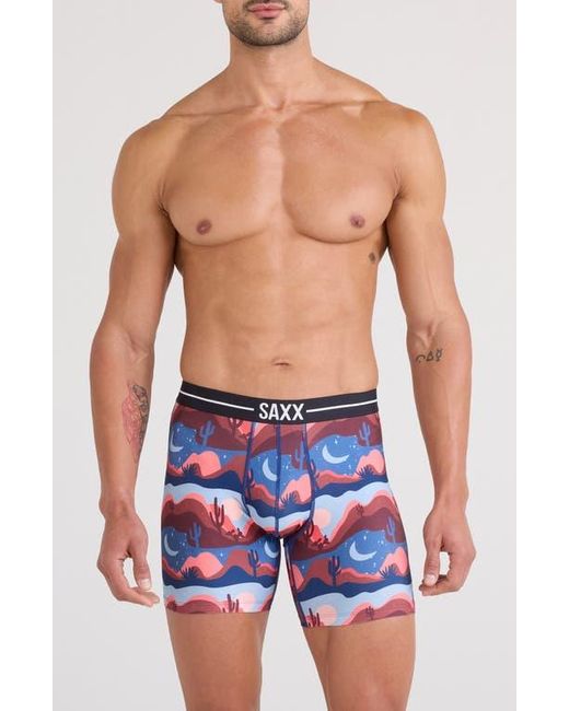 Saxx Underwear Co. Blue Volt Breathable Sim Fit Mesh Boxer Briefs for men