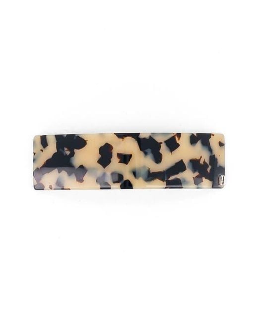 Alexandre De Paris Multicolor Rectangle Barrette
