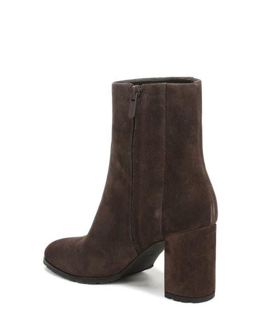 Vince Brown Elora Lugged Plain Toe Bootie