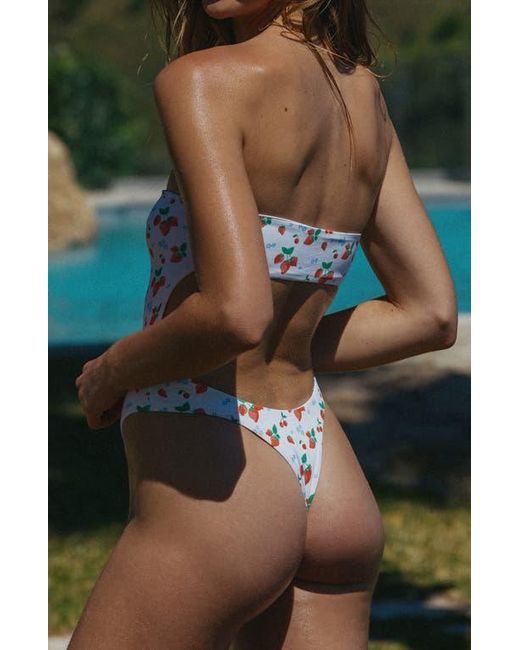 Bright Swimwear Blue Ruby One Piece