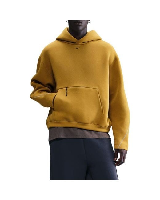 Nike Yellow Oversize Hoodie for men
