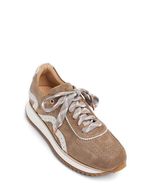 The Office Of Angela Scott The Remi Sneaker in Natural | Lyst