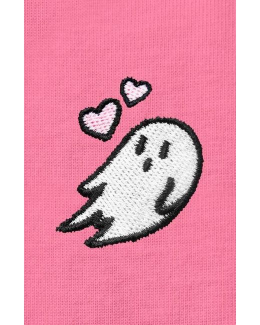 Alix Pink Heartly Ghost Tee