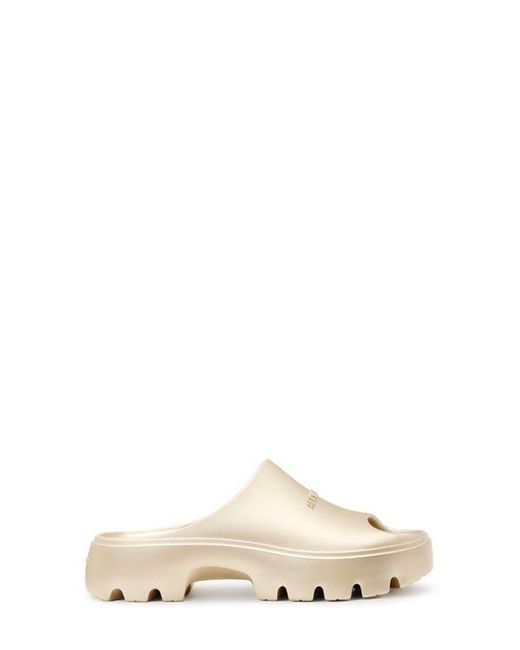 AllSaints Natural Eclipse Platform Slide Sandal