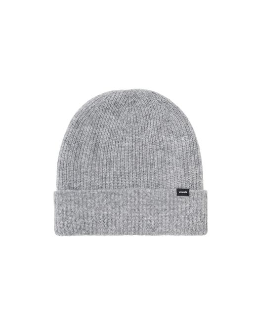 vowels Gray Beanie for men