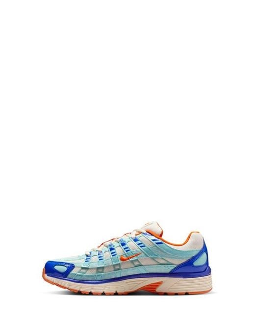 Nike White P-6000 Sneaker
